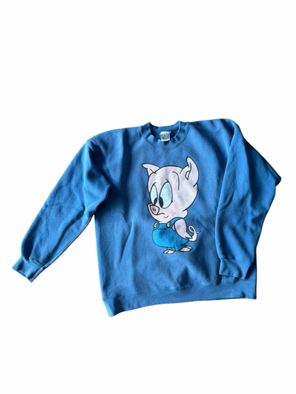 Porky the Pig Front and Back Sweatshirt by Freeze Size XL #260907